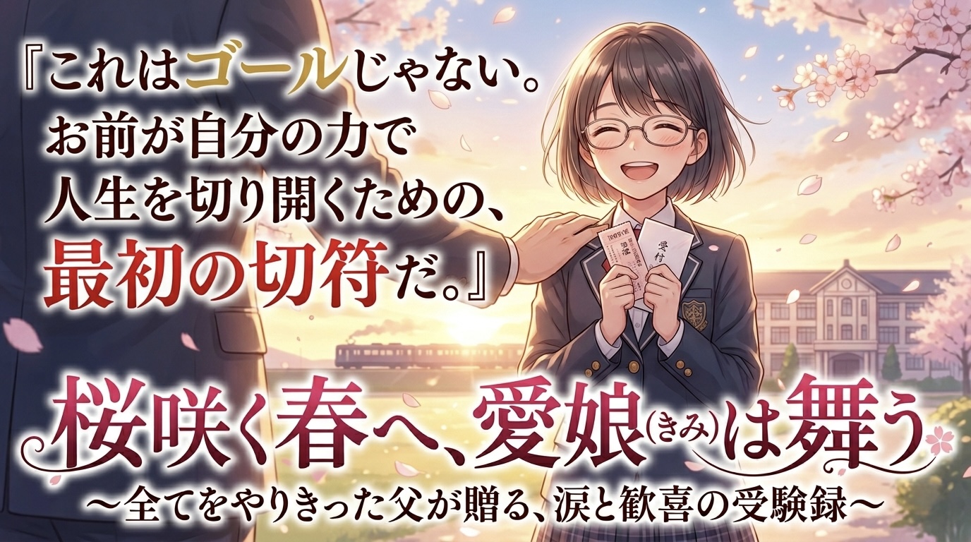 桜咲く春へ、愛娘（きみ）は舞う ～全てをやりきった父が贈る、涙と歓喜の受験録～