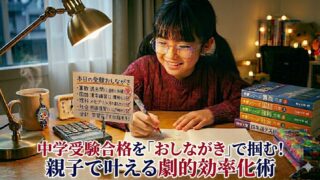 中学受験の効率化　おしながきの活用方法