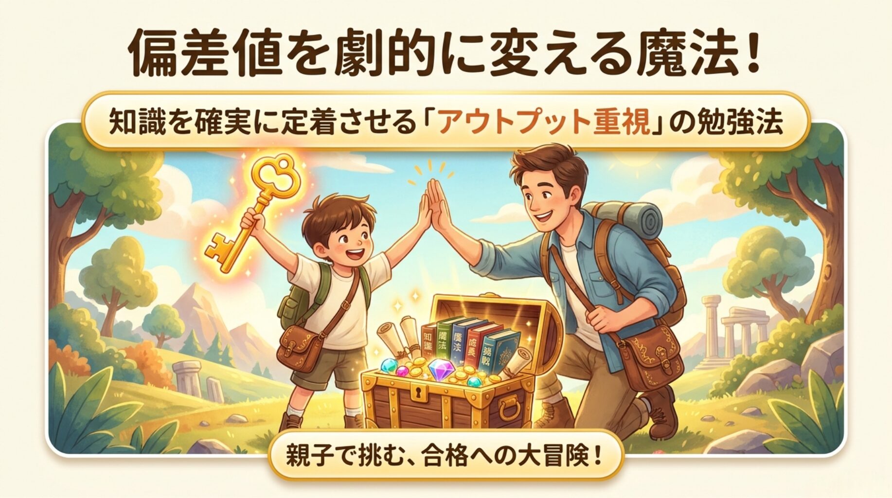 【中学受験】頑張る努力を「結果」に変える魔法！インプット3：アウトプット7の黄金比