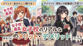女子校のメリットとデメリットを徹底解説