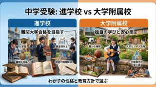 進学校と大学附属校の違いを徹底解説