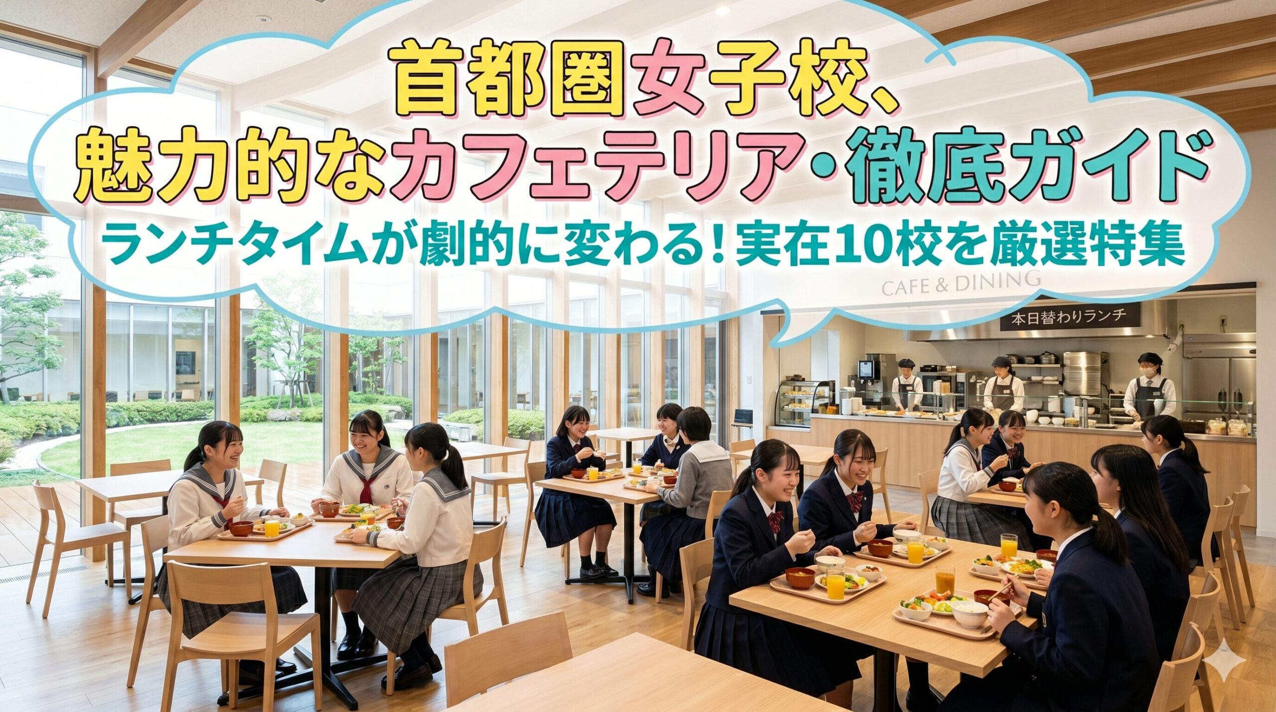 女子校カフェテリアの進化と魅力