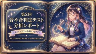 【四谷大塚】第2回合不合判定テスト結果とBクラス昇格。淡々と課題を見つめ直す、夏の学習プラン【2025】