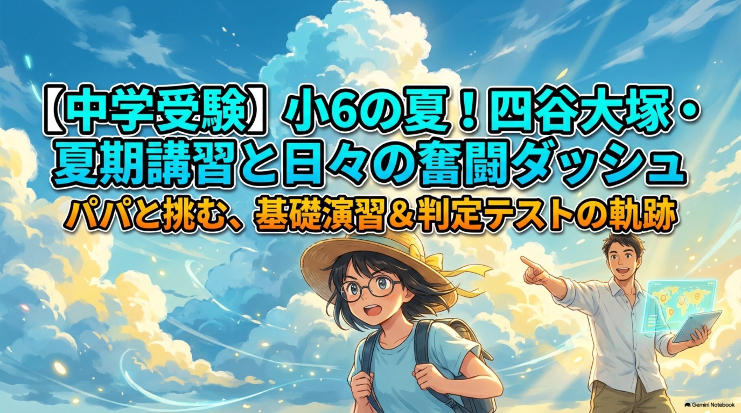 【実例データ検証】小6・夏期講習前半戦を終えて親がすべきこと。天国と地獄の成績表から「真の苦手」をあぶり出す！【前編】