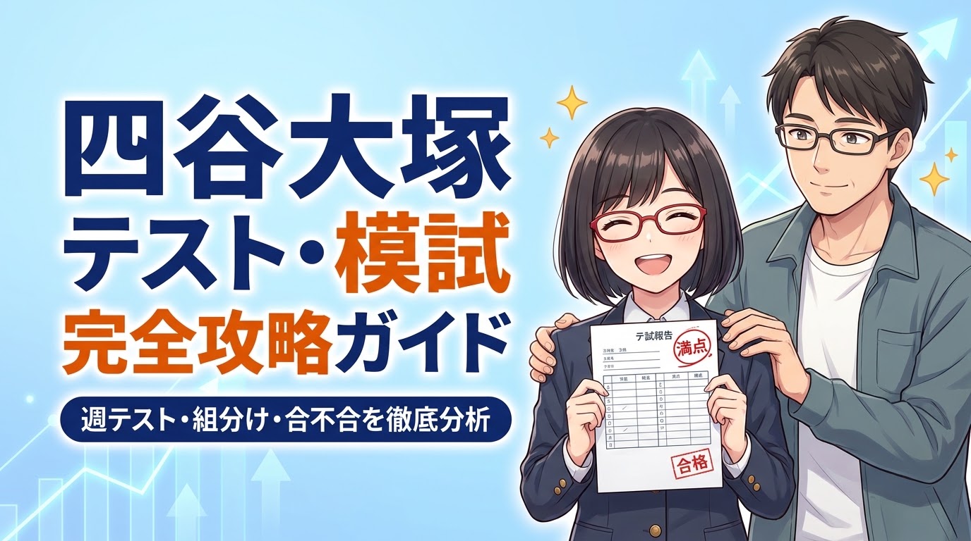 四谷大塚 テスト・模試完全攻略ガイド
