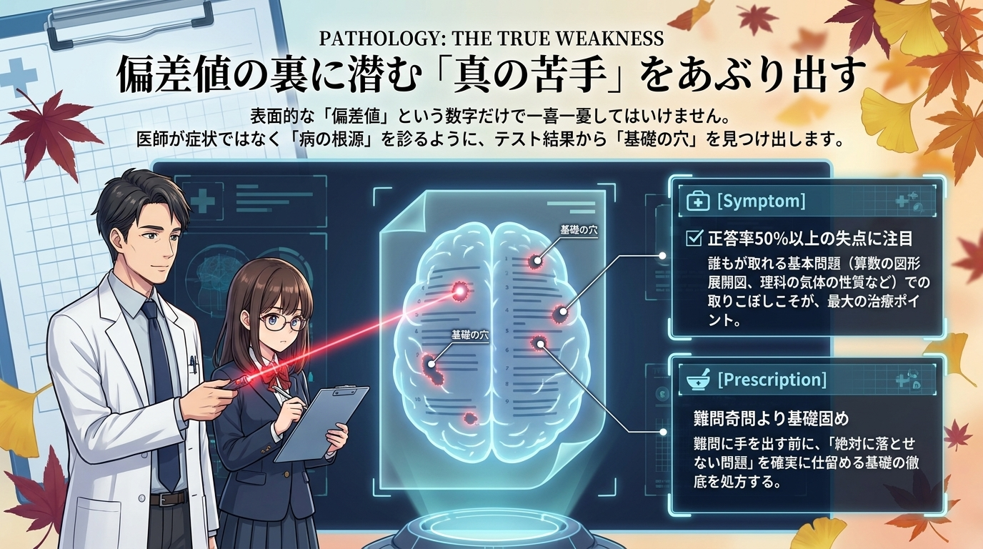 スコアの解剖学 社会の特効薬 偏差値61.3