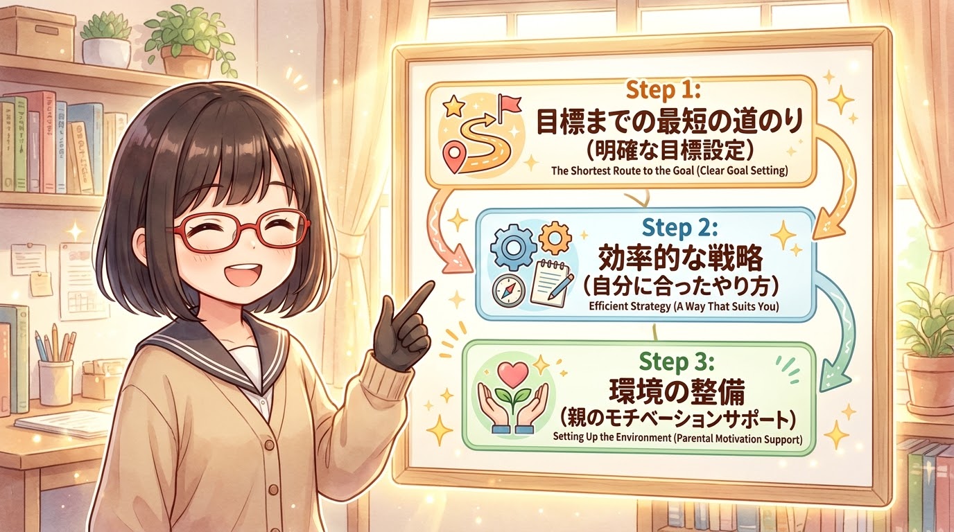 中学受験を成功に導く3つの学びの王道